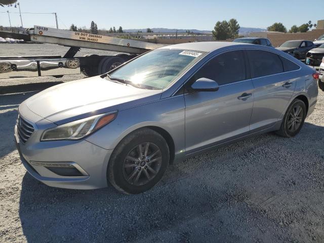 HYUNDAI SONATA SE 2015 silver  gas 5NPE24AF2FH148009 photo #1