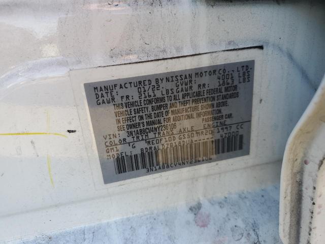 2022 NISSAN SENTRA SV - 3N1AB8CV4NY236106