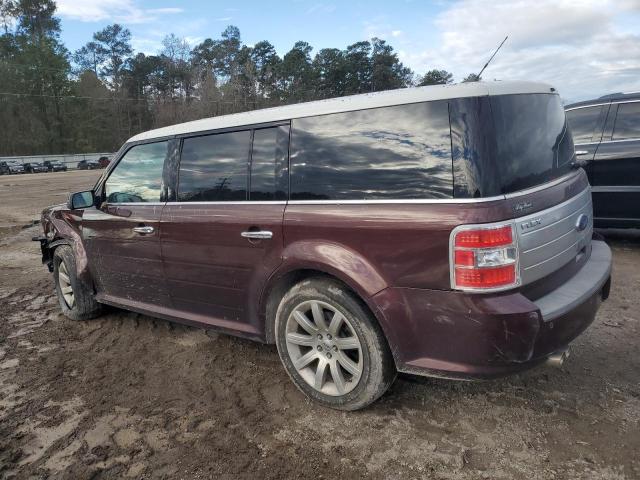 FORD FLEX LIMIT 2009 maroon 4dr spor gas 2FMDK53C89BA46133 photo #3