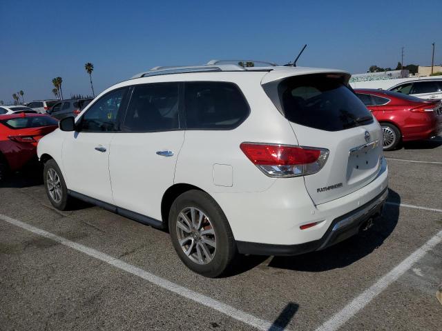 NISSAN PATHFINDER 2013 white  gas 5N1AR2MM0DC668108 photo #3