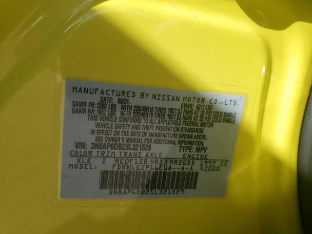 2025 NISSAN KICKS SR - 3N8AP6DB2SL321529