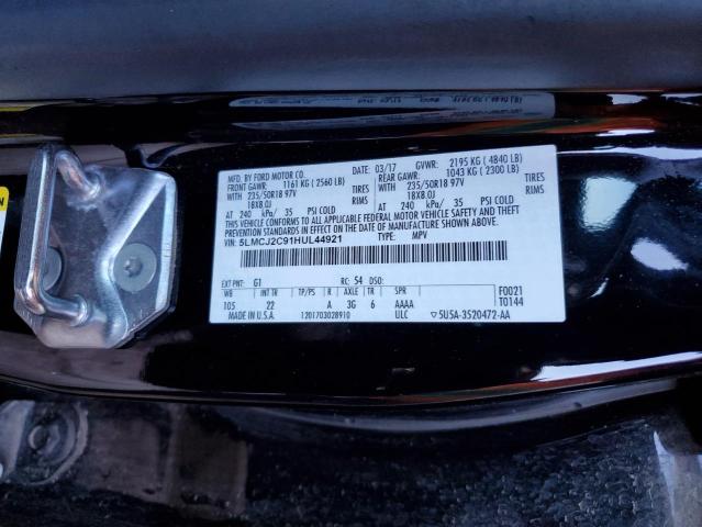 2017 LINCOLN MKC SELECT 5LMCJ2C91HUL44921