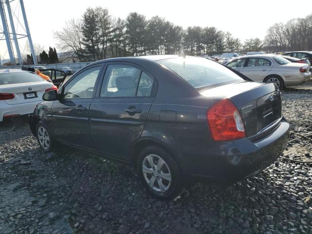 HYUNDAI ACCENT GLS 2009 gray  gas KMHCN46C39U320809 photo #3