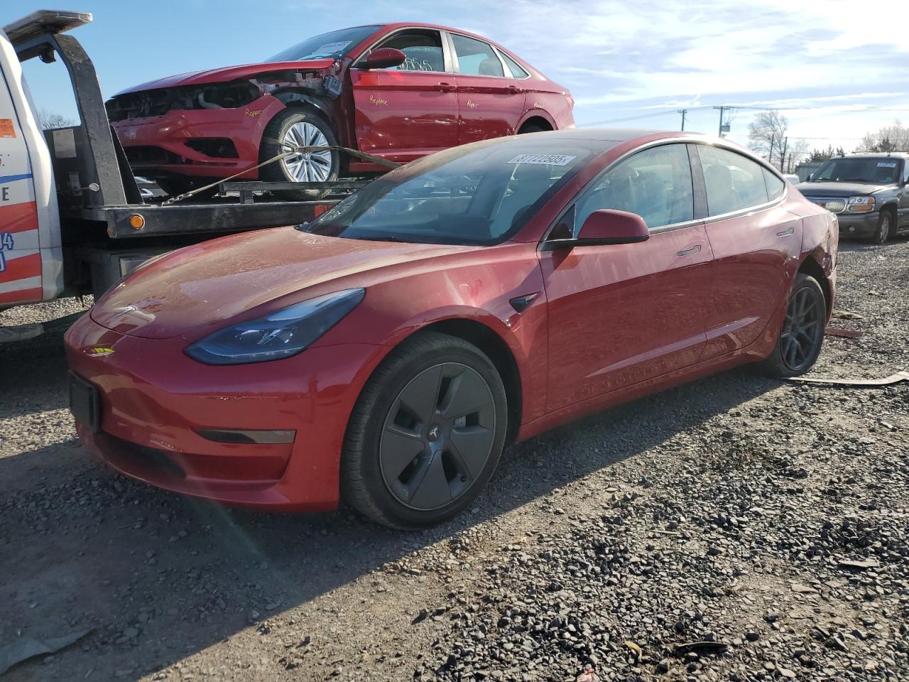  Salvage Tesla Model 3