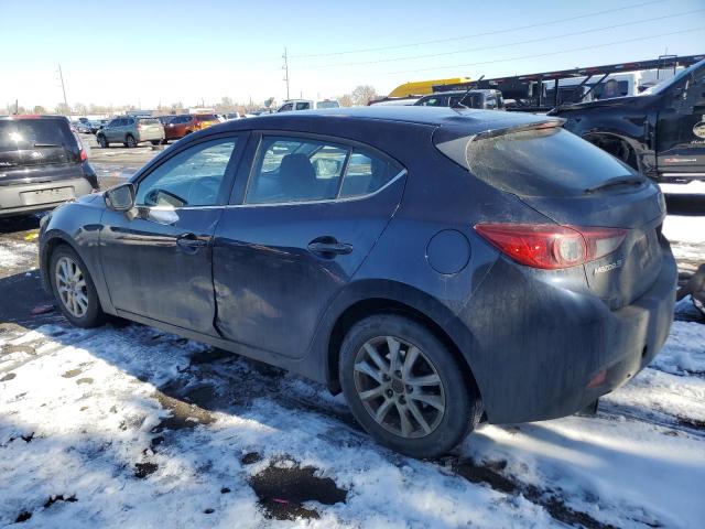 MAZDA 3 TOURING 2014 blue  gas JM1BM1L78E1146272 photo #3