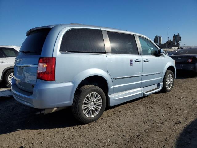 CHRYSLER TOWN & COU 2013 blue sports v flexible fuel 2C4RC1CG7DR711106 photo #4