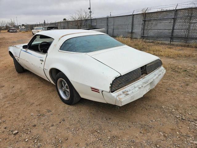 PONTIAC FIREBIRD E 1981 white coupe gas 1G2AT87A8BL110096 photo #4