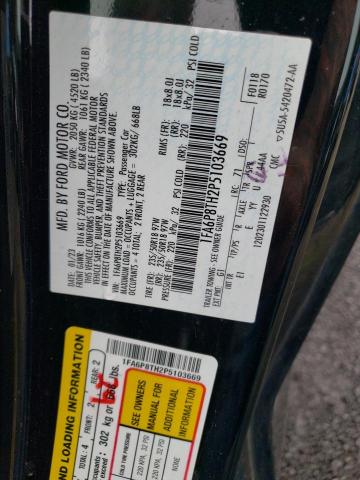 2023 FORD MUSTANG 1FA6P8TH2P5103669
