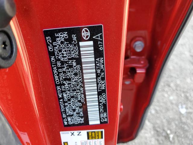 2023 TOYOTA CROWN PLAT - JTDAFAAF2P3002398