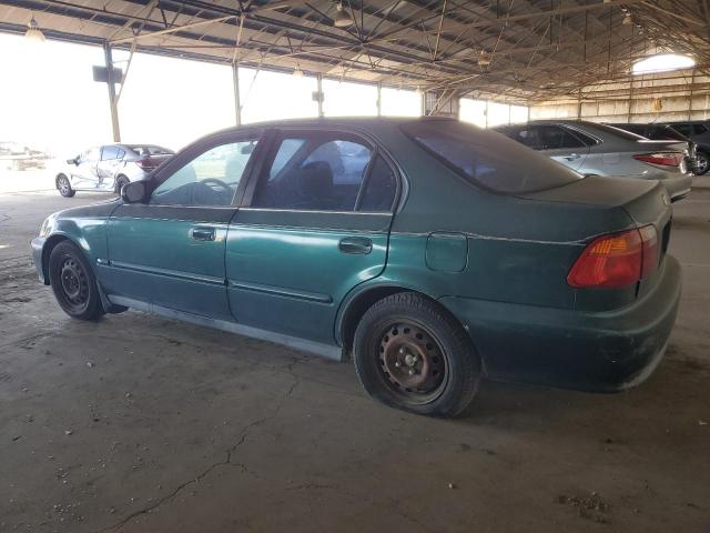HONDA CIVIC 2000 green  gas 2HGEJ6612YH559659 photo #3