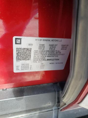 2021 GMC YUKON DENA - 1GKS2DKL8MR127554