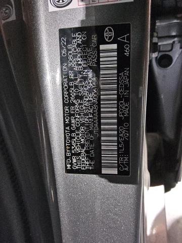 2022 TOYOTA MIRAI LE JTDAAAAA8NA006158