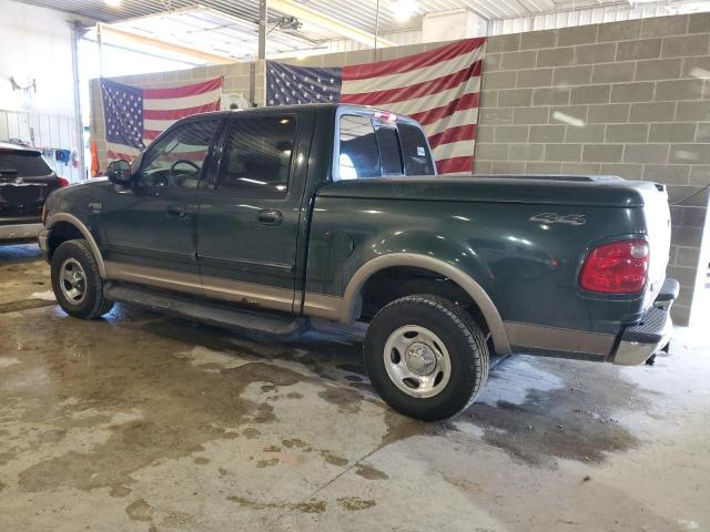 FORD F150 SUPER 2003 green crew pic gas 1FTRW08L13KB27546 photo #3