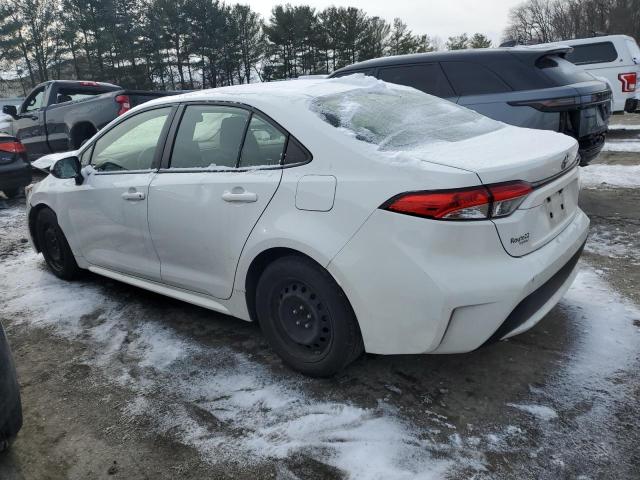 TOYOTA COROLLA LE 2020 white  gas JTDEPRAE1LJ007991 photo #3