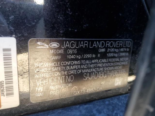 2017 JAGUAR XE PREMIUM SAJAD4BG7HA963995