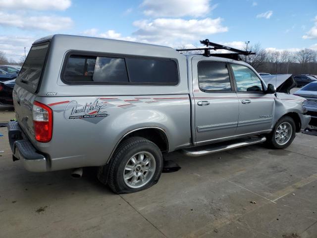 TOYOTA TUNDRA DOU 2006 silver crew pic gas 5TBDT44136S533414 photo #4