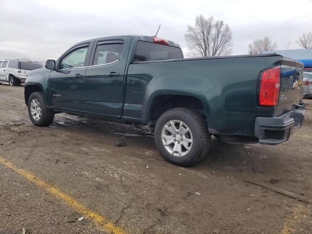 CHEVROLET COLORADO L 2015 green crew pic gas 1GCGSBE34F1195577 photo #3