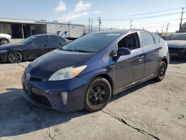 TOYOTA PRIUS 2013 blue hatchbac hybrid engine JTDKN3DU7D0341748 photo #1