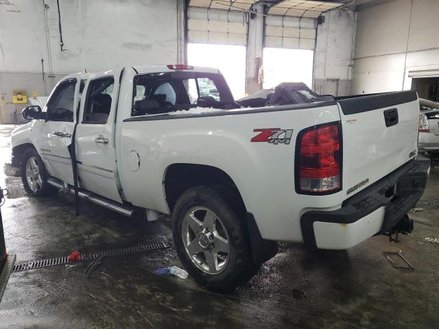 GMC SIERRA K25 2013 white  diesel 1GT125E85DF141501 photo #3