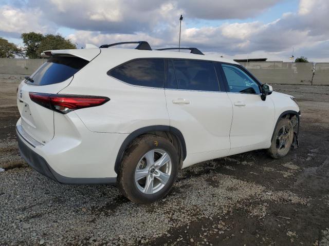 TOYOTA HIGHLANDER 2020 white  gas 5TDZZRAH3LS505022 photo #4