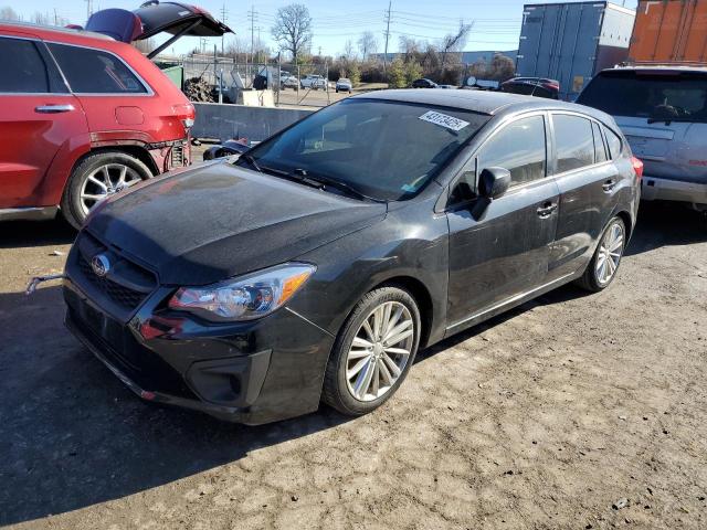 SUBARU IMPREZA PR 2013 black station gas JF1GPAD68D2807848 photo #1