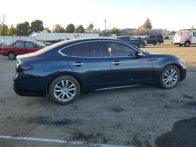 INFINITI Q70 HYBRID 2017 blue  hybrid engine JN1EY1AP9HM790003 photo #4