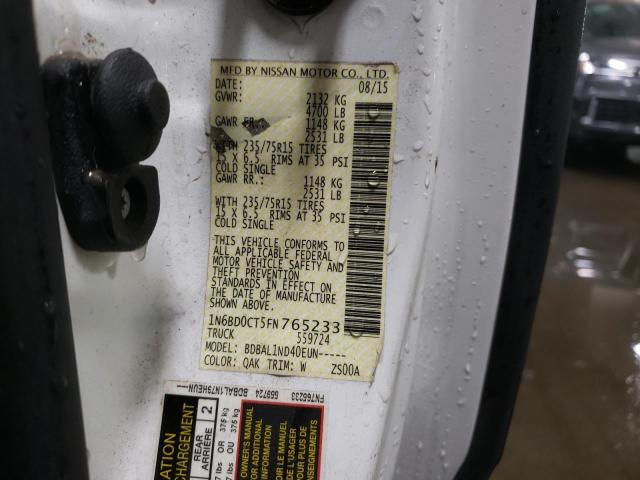 2015 NISSAN FRONTIER S - 1N6BD0CT5FN765233
