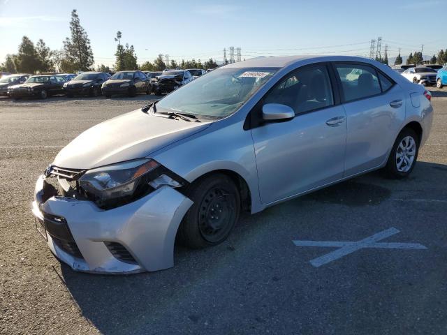 TOYOTA COROLLA L 2016 silver  gas 5YFBURHE9GP505648 photo #1