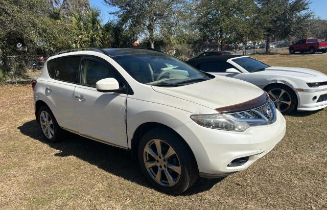 NISSAN MURANO S 2014 white  gas JN8AZ1MU3EW404562 photo #1