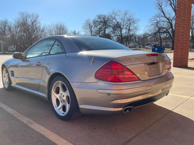 MERCEDES-BENZ SL 500 2005 gray roadster gas WDBSK75F85F105932 photo #4