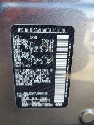 2020 INFINITI QX80 LUXE JN8AZ2NF7L9705109