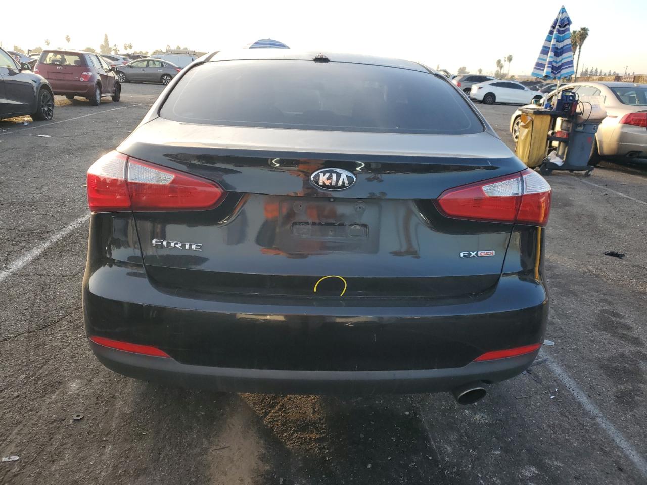 Lot #3044409806 2014 KIA FORTE EX