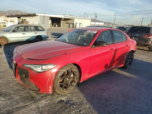 ALFA ROMEO GIULIA SPO 2021 red  gas ZARFAMAN9M7638923 photo #1