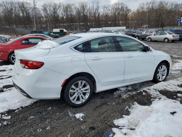 CHRYSLER 200 LIMITE 2015 white sedan 4d gas 1C3CCCAB5FN600504 photo #4