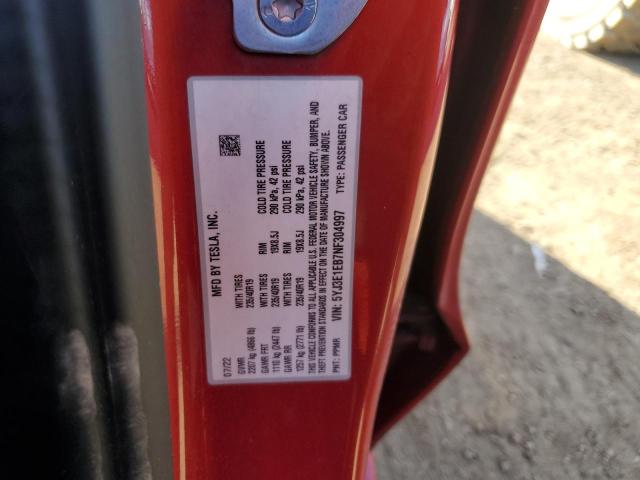 2022 TESLA MODEL 3 - 5YJ3E1EB7NF304997