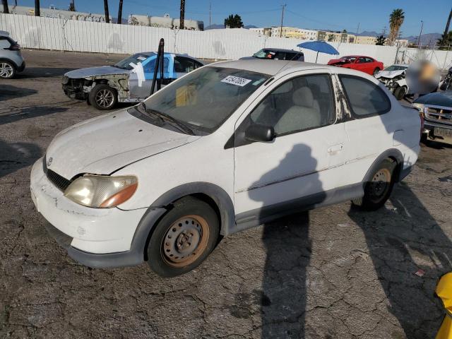 TOYOTA ECHO 2000 white  gas JTDAT1230Y5013838 photo #1