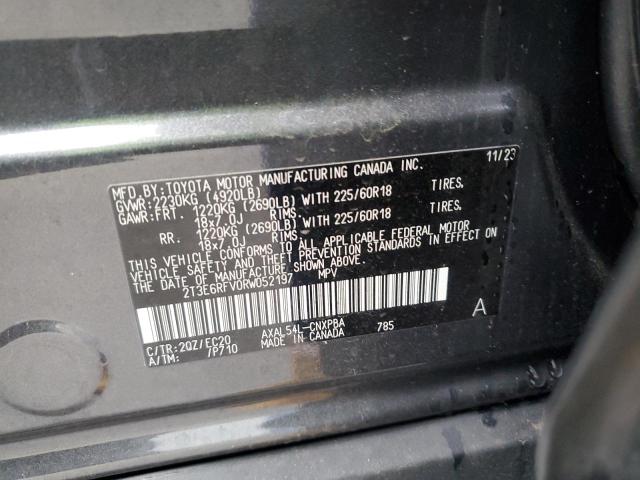 2024 TOYOTA RAV4 XSE 2T3E6RFV0RW052197