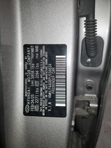 2023 HYUNDAI ELANTRA LI - KMHLP4AG6PU536624