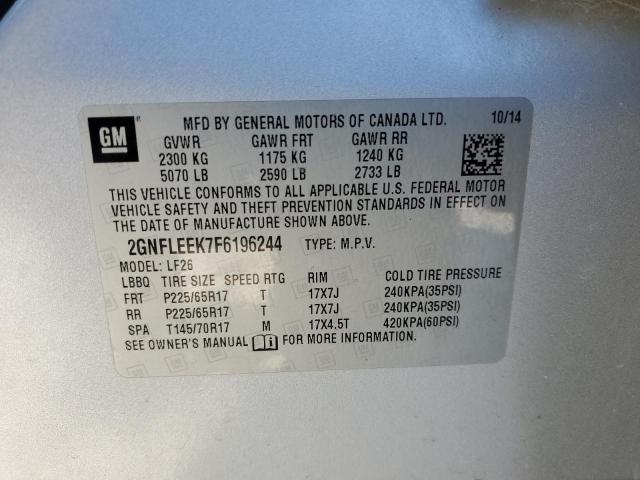 2015 CHEVROLET EQUINOX LS - 2GNFLEEK7F6196244
