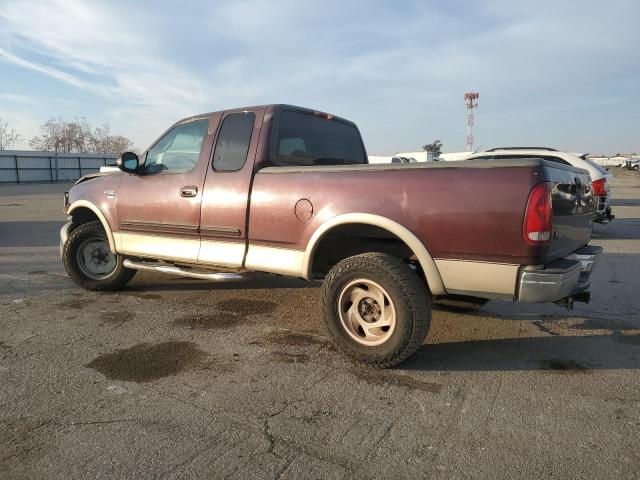 FORD F150 2000 maroon  gas 1FTRX18L4YKA97453 photo #3