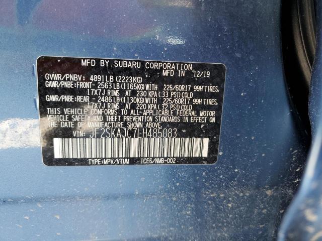 2020 SUBARU FORESTER P - JF2SKAJC7LH485083