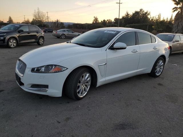 JAGUAR XF 2013 white sedan 4d gas SAJWA0ES0DPS68398 photo #1