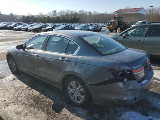 HONDA ACCORD LXP 2011 gray sedan 4d gas 1HGCP2F45BA030009 photo #3