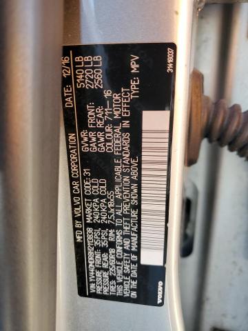 YV440MDR8H2113838 2017 VOLVO XC60