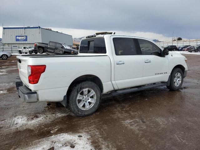 NISSAN TITAN S 2018 white  gas 1N6AA1EJ7JN527401 photo #4