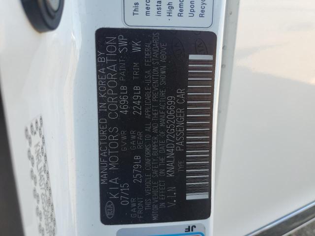 2016 KIA CADENZA LU KNALN4D72G5206699
