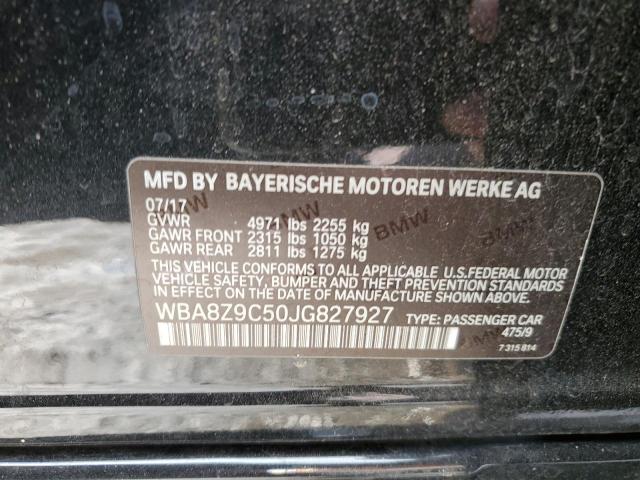 2018 BMW 330 XIGT WBA8Z9C50JG827927