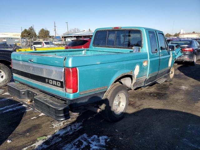 FORD F150 1995 green club cab gas 1FTEX14N0SKB47438 photo #4