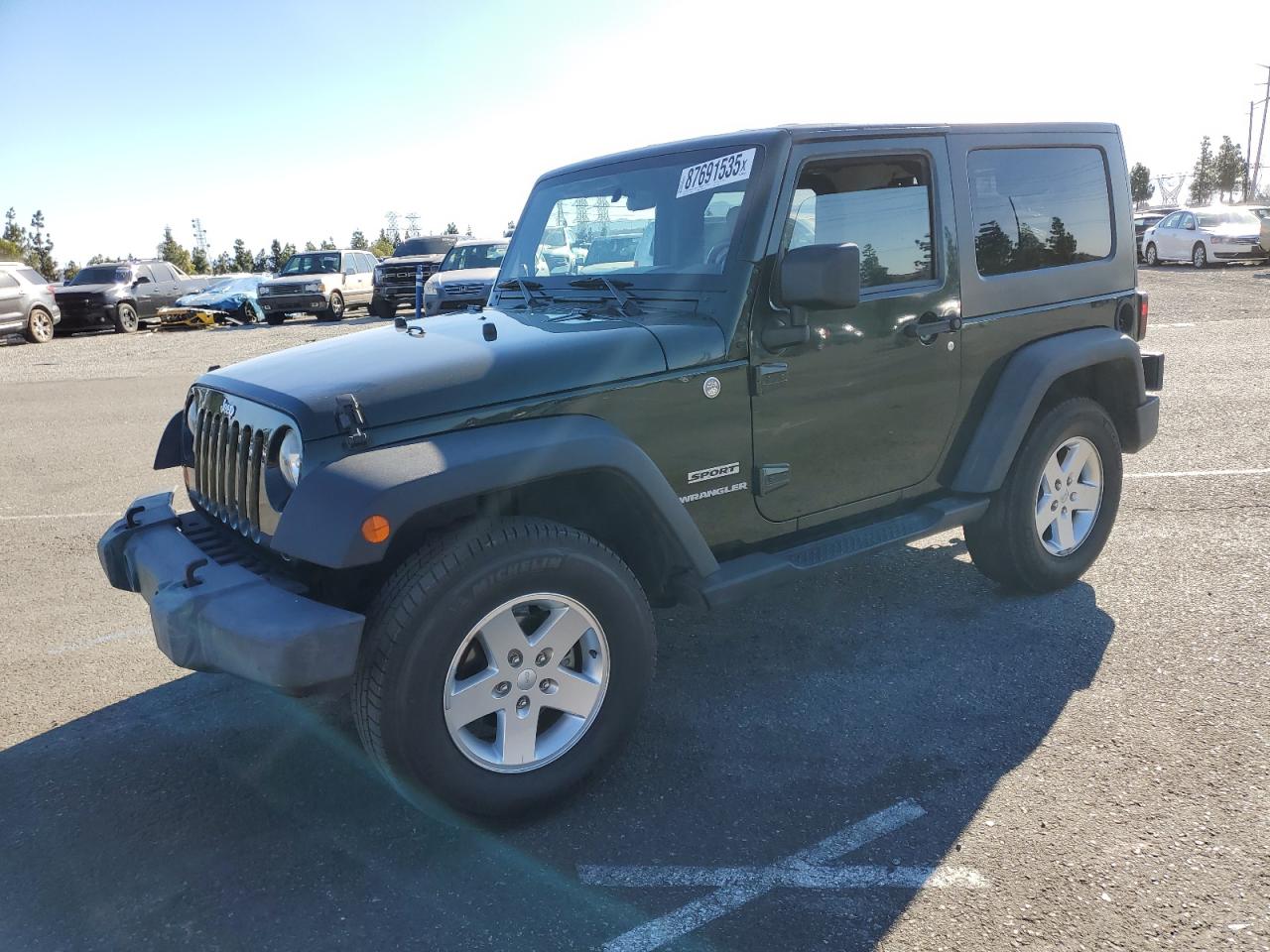  Salvage Jeep Wrangler