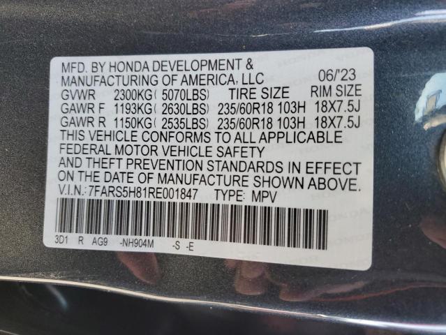 2024 HONDA CR-V SPORT - 7FARS5H81RE001847